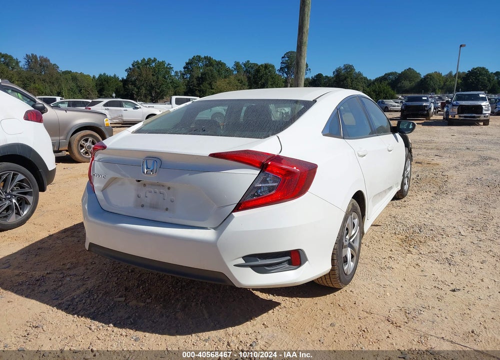 2016 HONDA CIVIC LX VIN: 19XFC2F51GE213850