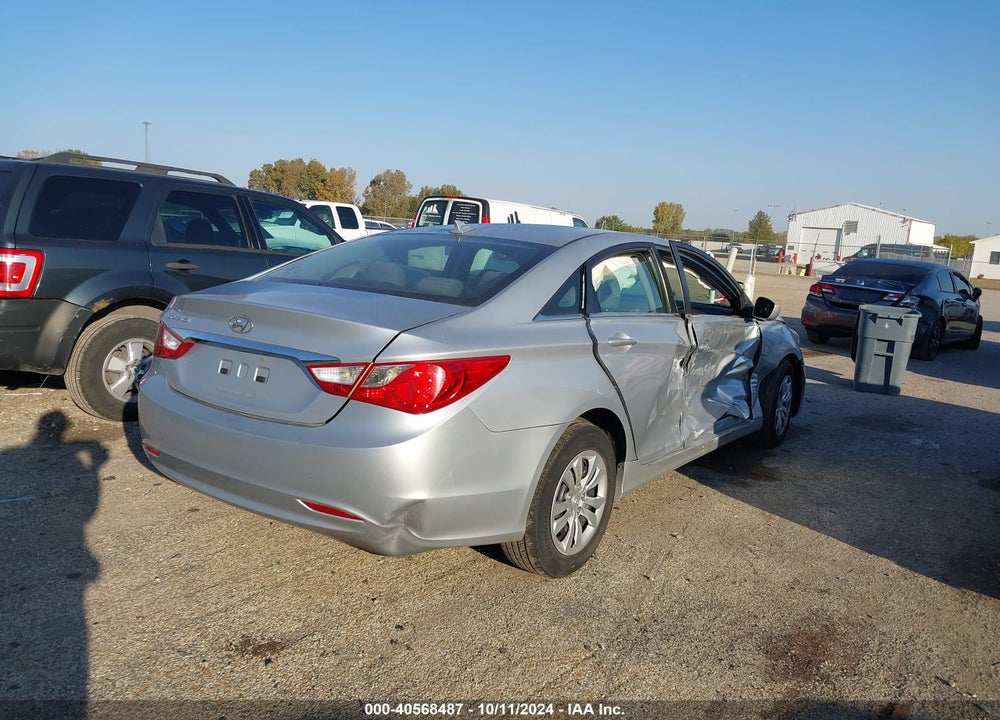 2012 HYUNDAI SONATA GLS VIN: 5NPEB4AC8CH322876