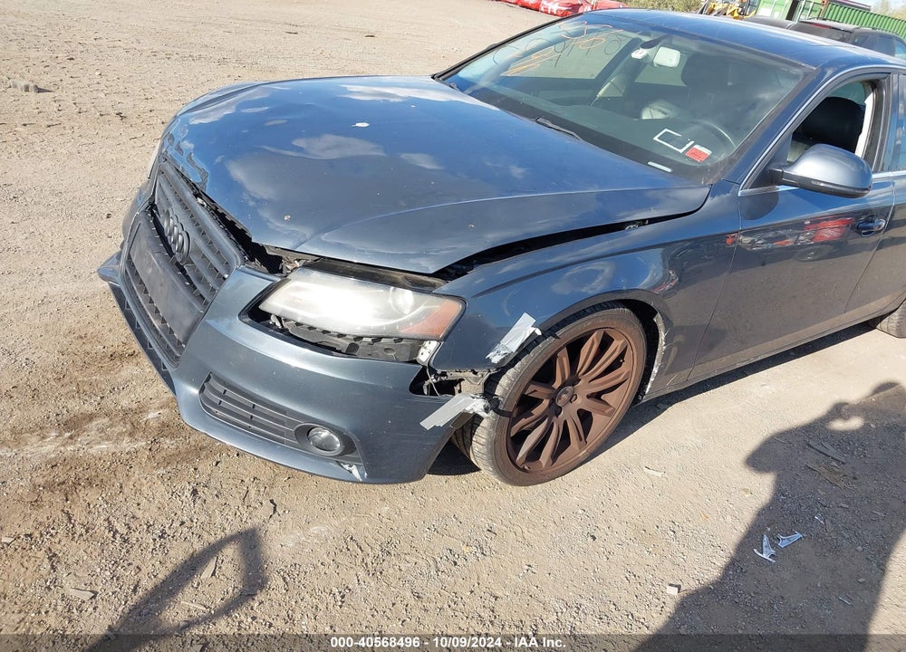 2009 AUDI A4 2.0T PREMIUM VIN: WAUSF78K49N032596