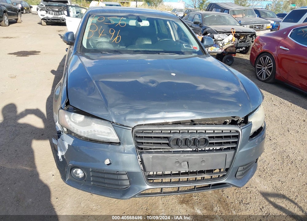 2009 AUDI A4 2.0T PREMIUM VIN: WAUSF78K49N032596
