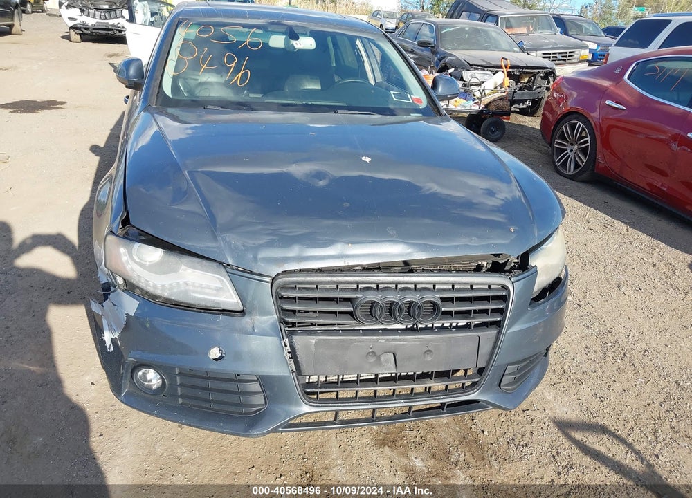 2009 AUDI A4 2.0T PREMIUM VIN: WAUSF78K49N032596
