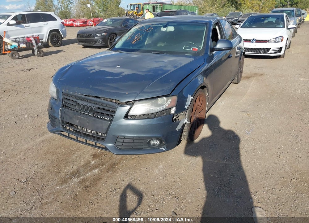 2009 AUDI A4 2.0T PREMIUM VIN: WAUSF78K49N032596