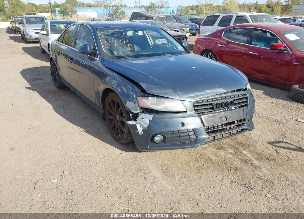 2009 AUDI A4 2.0T PREMIUM VIN: WAUSF78K49N032596