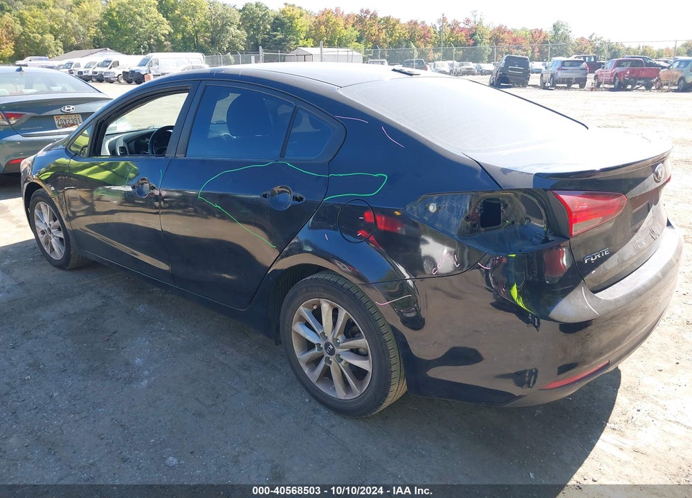 2017 KIA FORTE S VIN: 3KPFL4A75HE042350