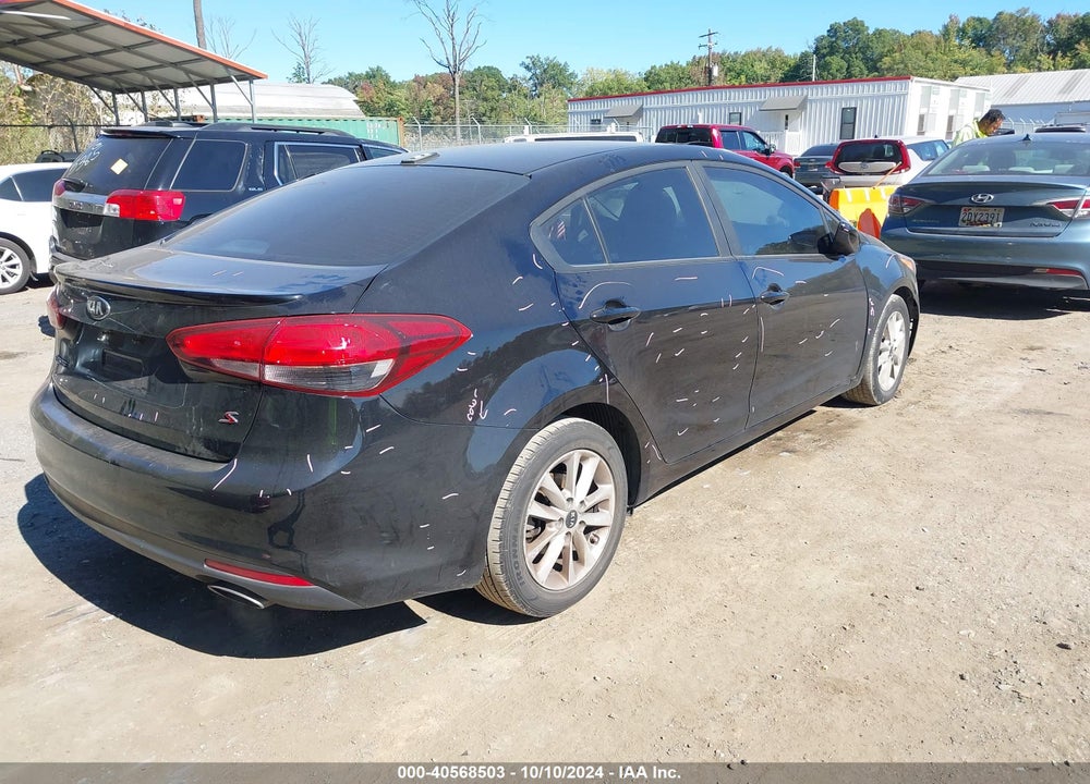 2017 KIA FORTE S VIN: 3KPFL4A75HE042350