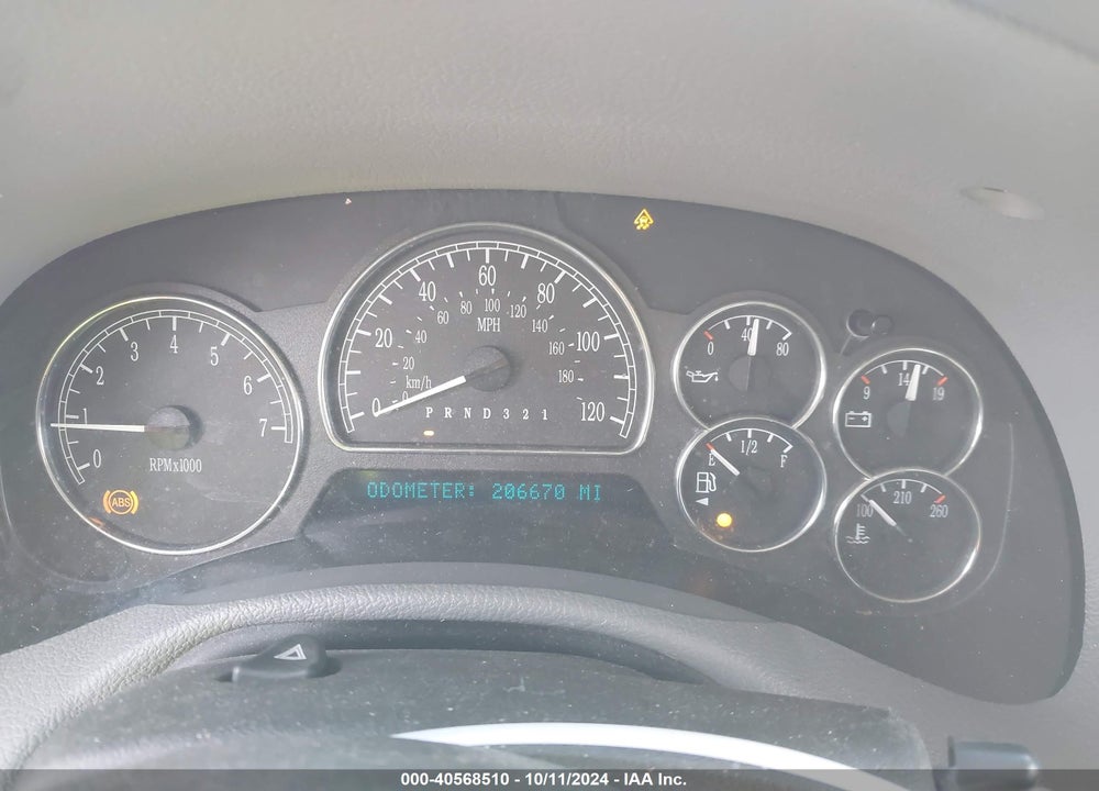2006 BUICK RAINIER CXL VIN: 5GADT13S862151355