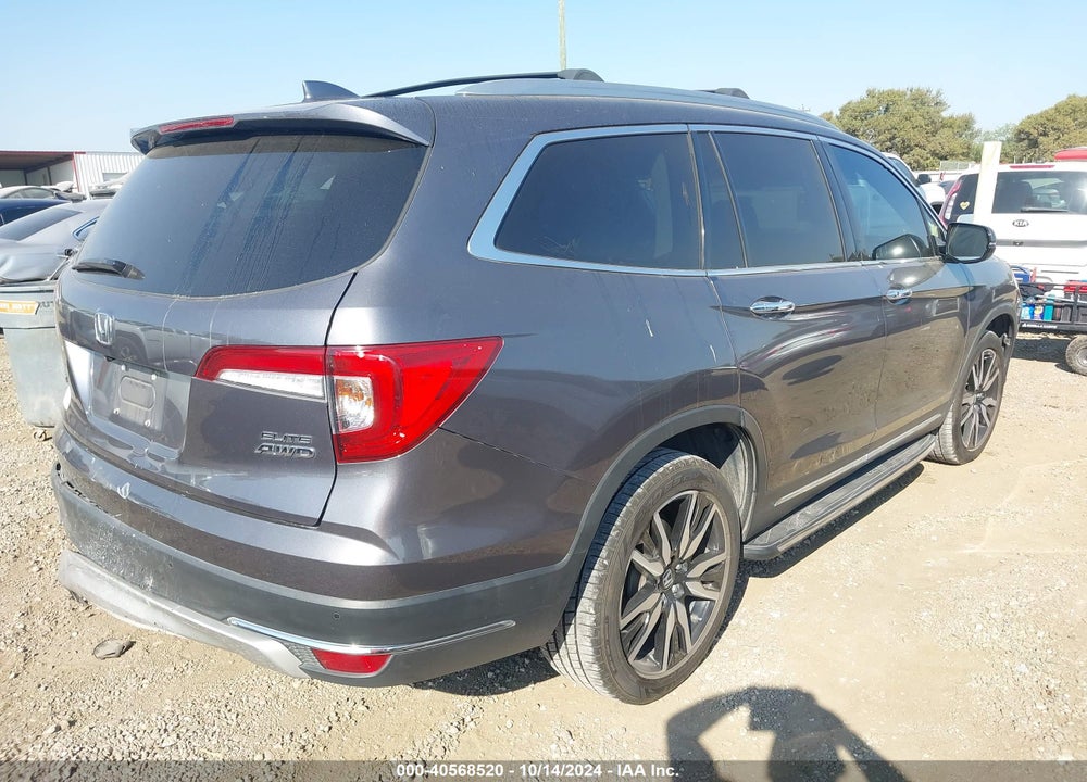 2020 HONDA PILOT AWD ELITE VIN: 5FNYF6H07LB056094