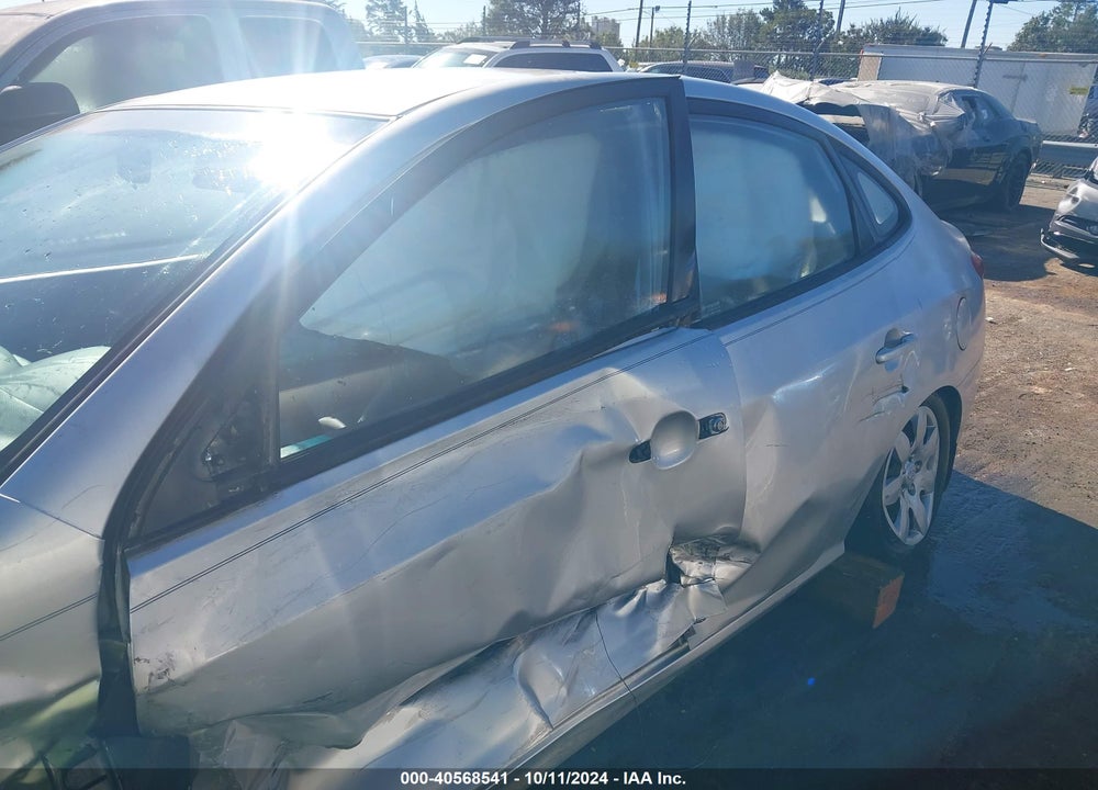 2008 HYUNDAI ELANTRA GLS/SE VIN: KMHDU46D08U496618