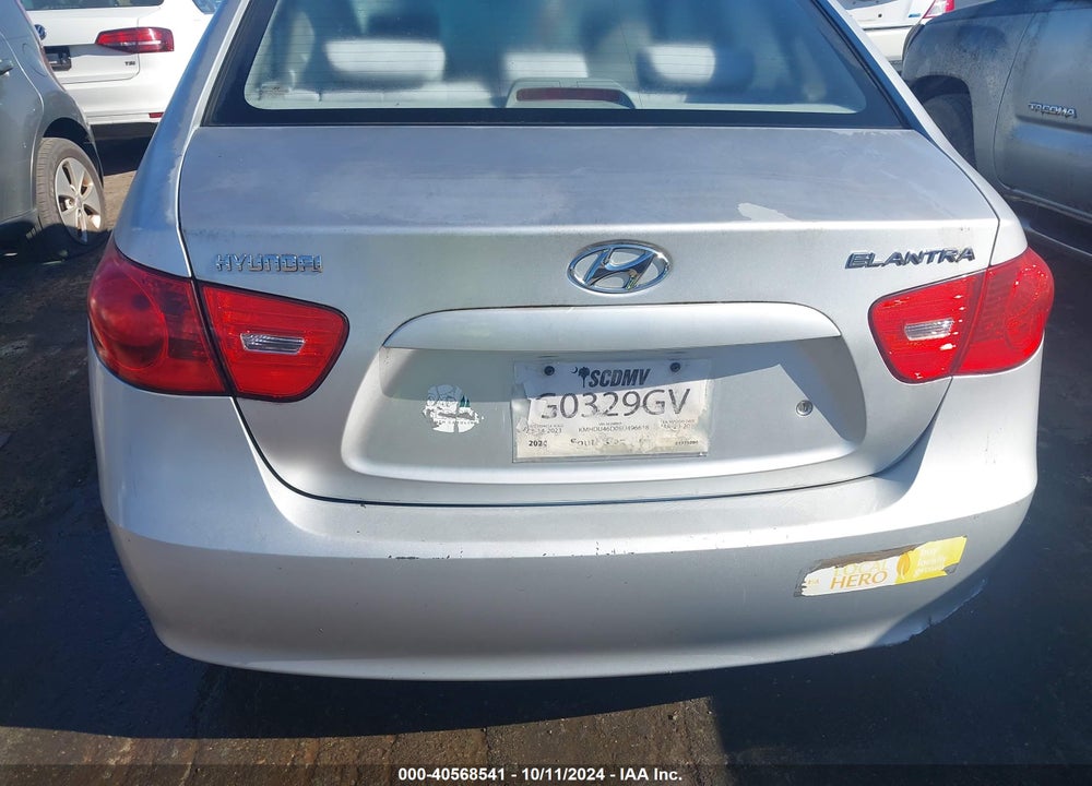 2008 HYUNDAI ELANTRA GLS/SE VIN: KMHDU46D08U496618