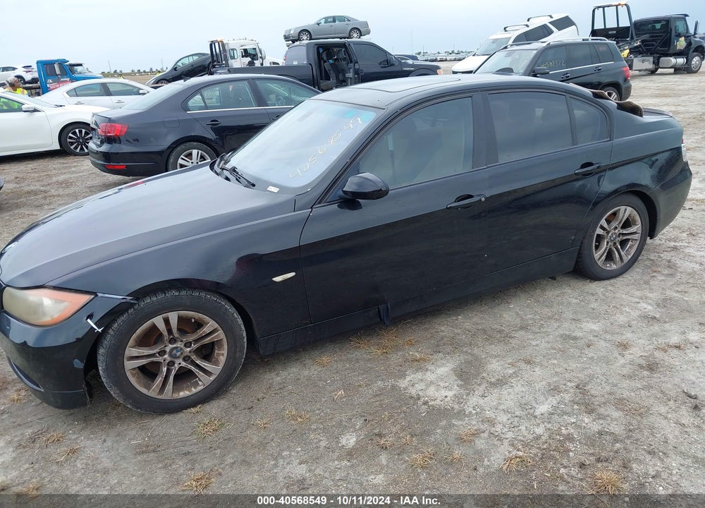 2008 BMW 328I VIN: WBAVA37528NL45872
