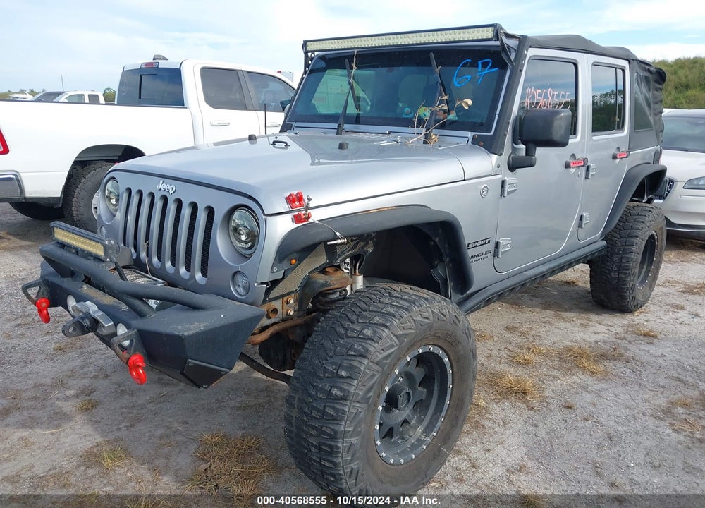 2015 JEEP WRANGLER UNLIMITED SPORT VIN: 1C4BJWDG7FL608458