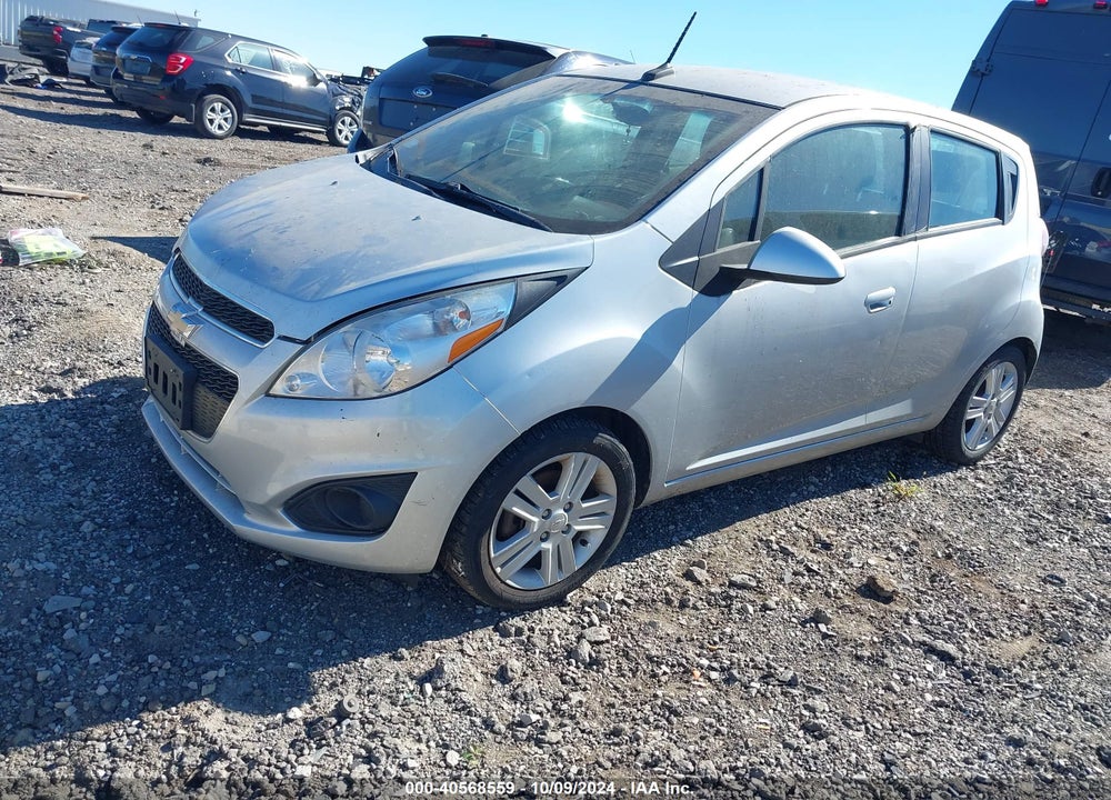 2014 CHEVROLET SPARK 1LT AUTO VIN: KL8CD6S99EC586177