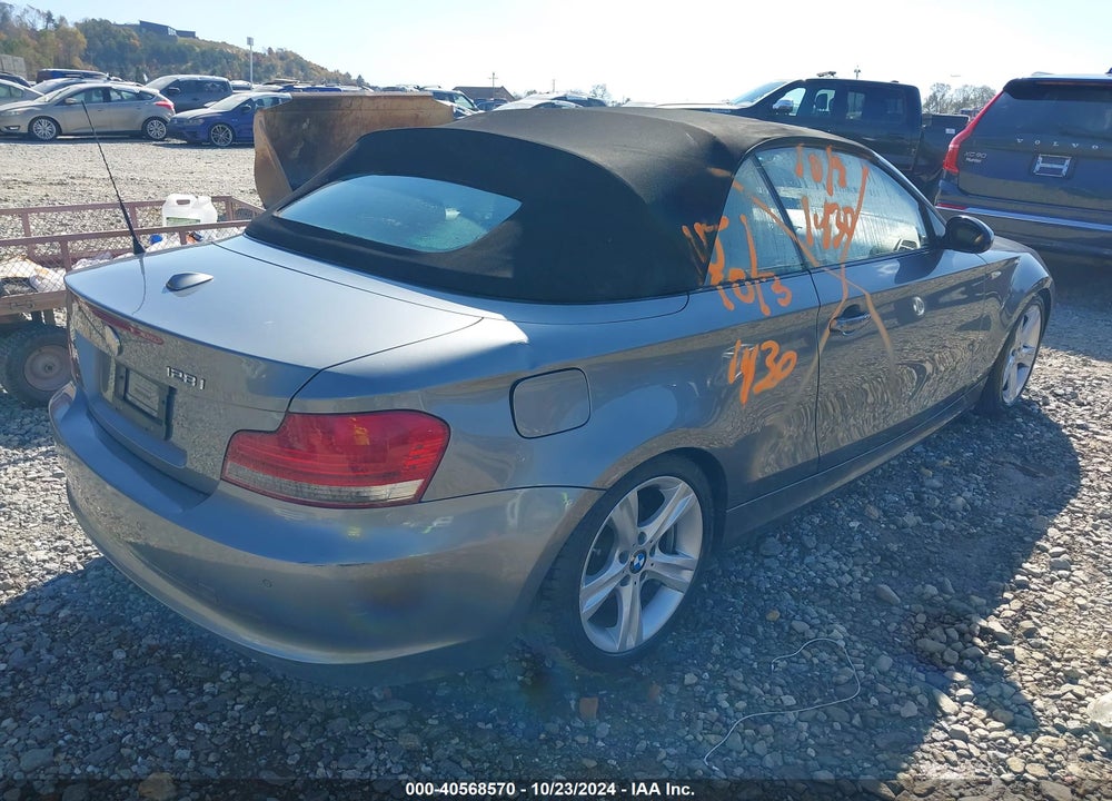 2009 BMW 128I VIN: WBAUL73519VJ75055
