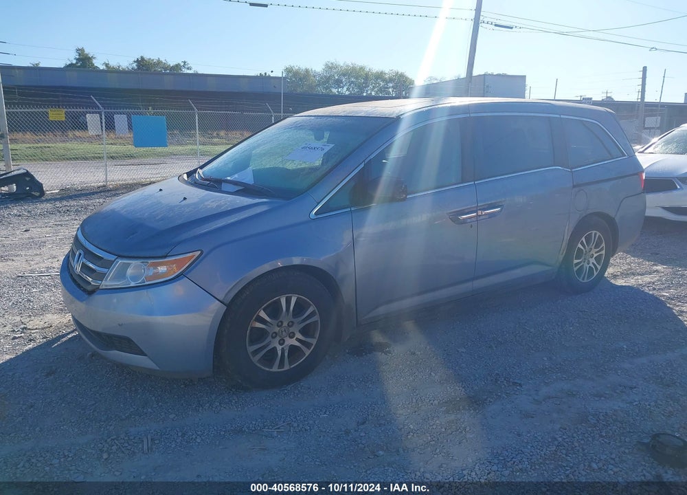 2011 HONDA ODYSSEY EX-L VIN: 5FNRL5H62BB061522