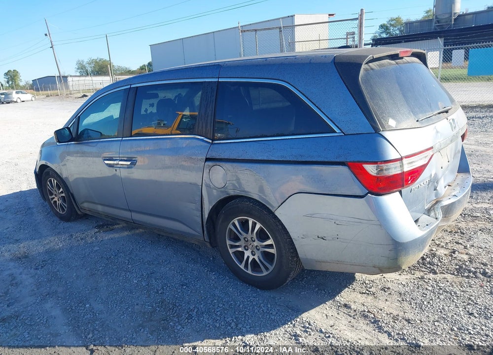 2011 HONDA ODYSSEY EX-L VIN: 5FNRL5H62BB061522