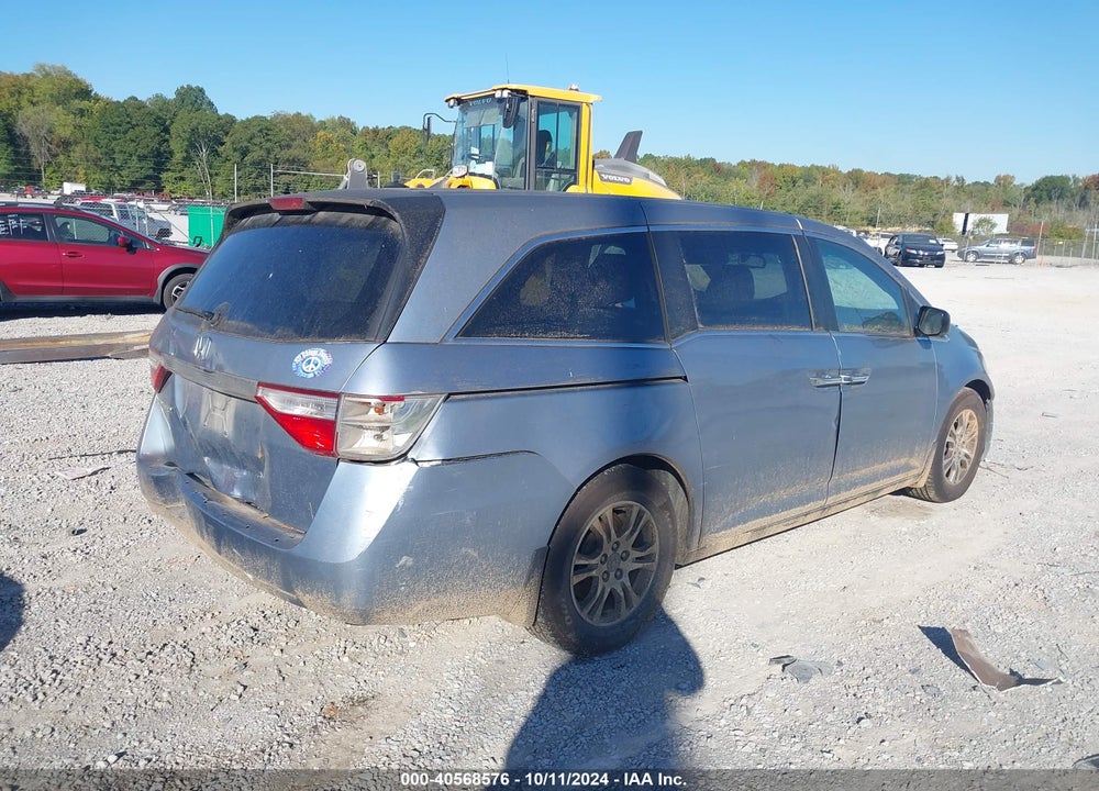 2011 HONDA ODYSSEY EX-L VIN: 5FNRL5H62BB061522