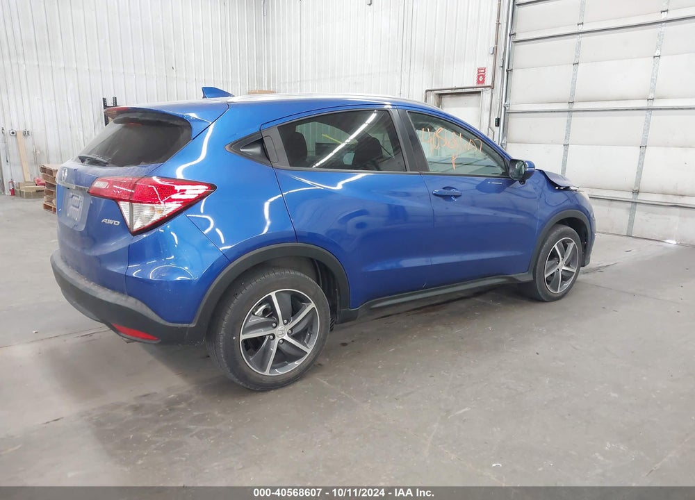 2021 HONDA HR-V AWD EX VIN: 3CZRU6H5XMM709210