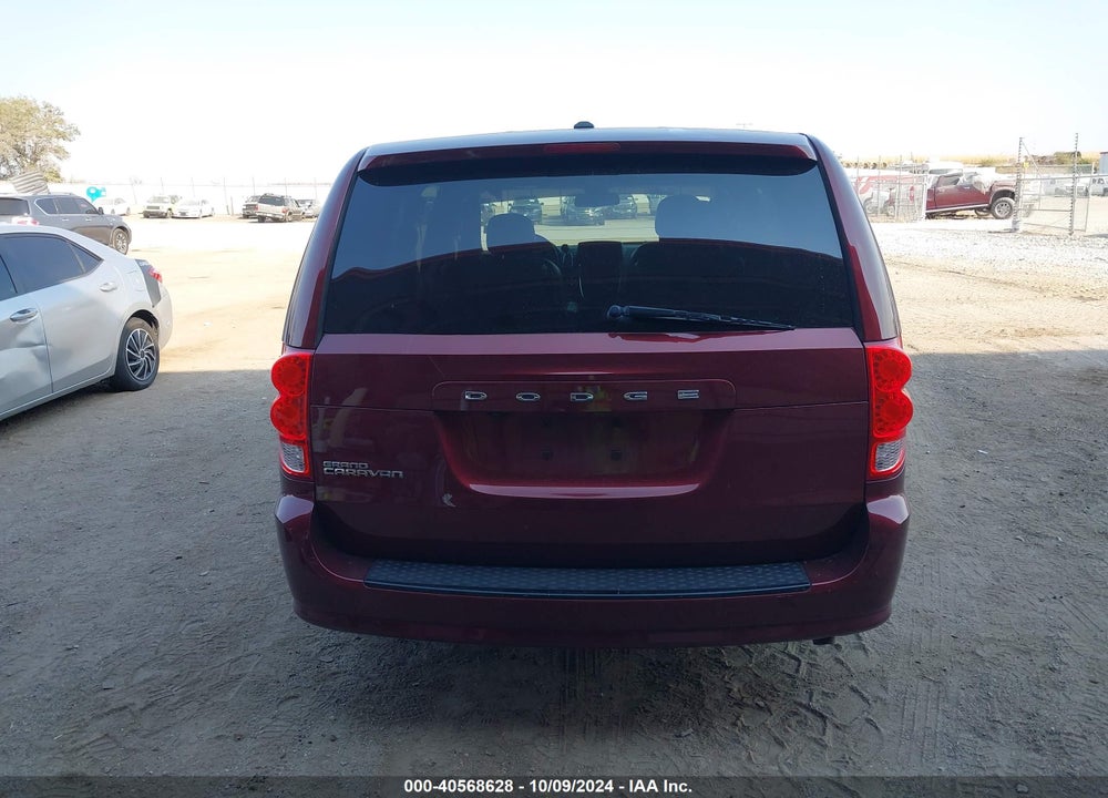 2019 DODGE GRAND CARAVAN SXT VIN: 2C4RDGCG9KR500289