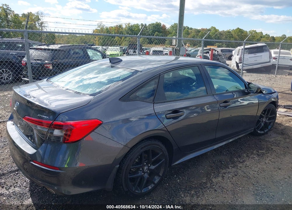2023 HONDA CIVIC SPORT VIN: 2HGFE2F52PH550575
