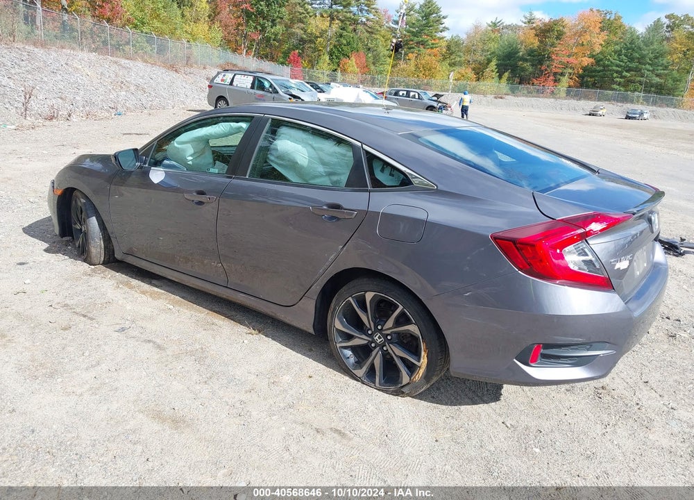 2020 HONDA CIVIC SPORT VIN: 2HGFC2F8XLH529581