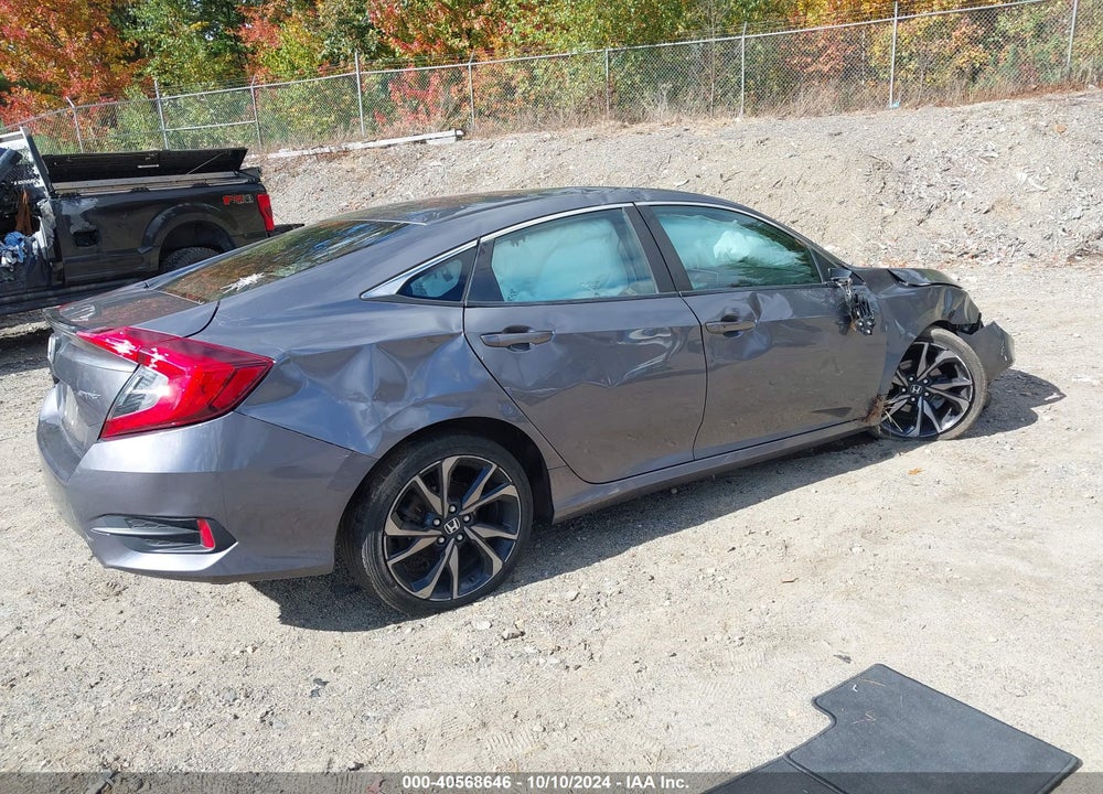 2020 HONDA CIVIC SPORT VIN: 2HGFC2F8XLH529581
