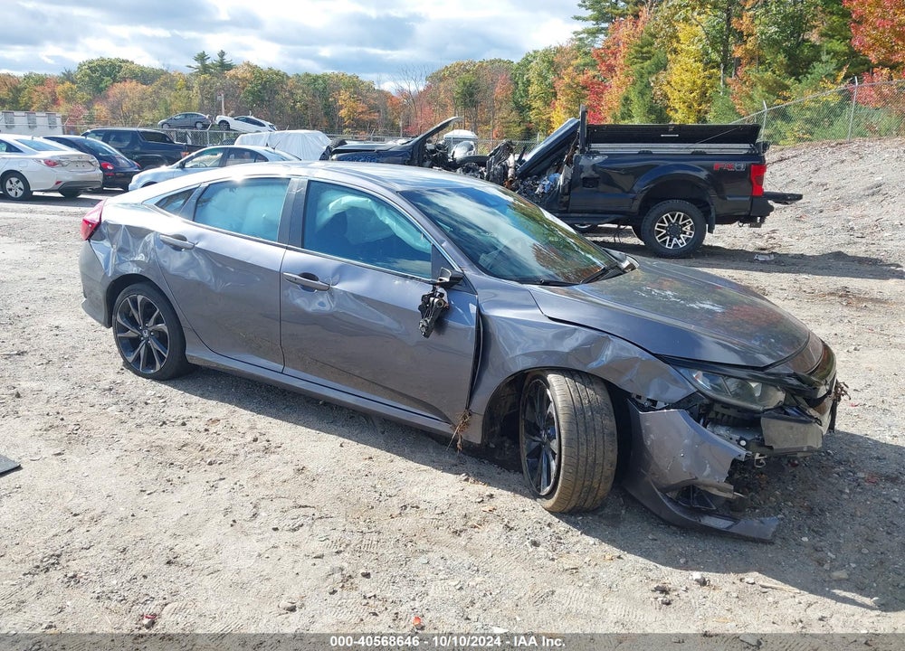 2020 HONDA CIVIC SPORT VIN: 2HGFC2F8XLH529581