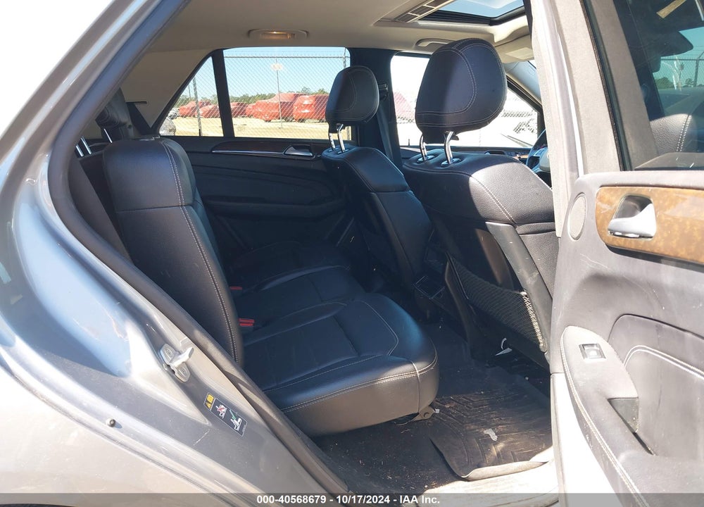 2015 MERCEDES-BENZ ML 350 4MATIC VIN: 4JGDA5HBXFA468009