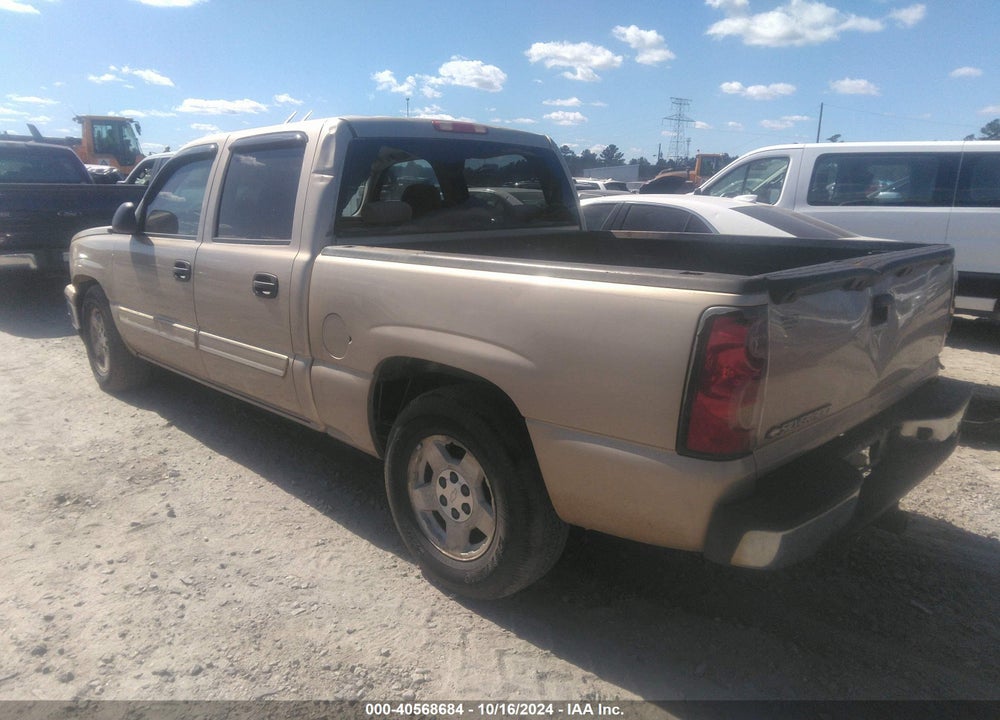 2007 CHEVROLET SILVERADO 1500 CLASSIC LS VIN: 2GCEC13V771156156