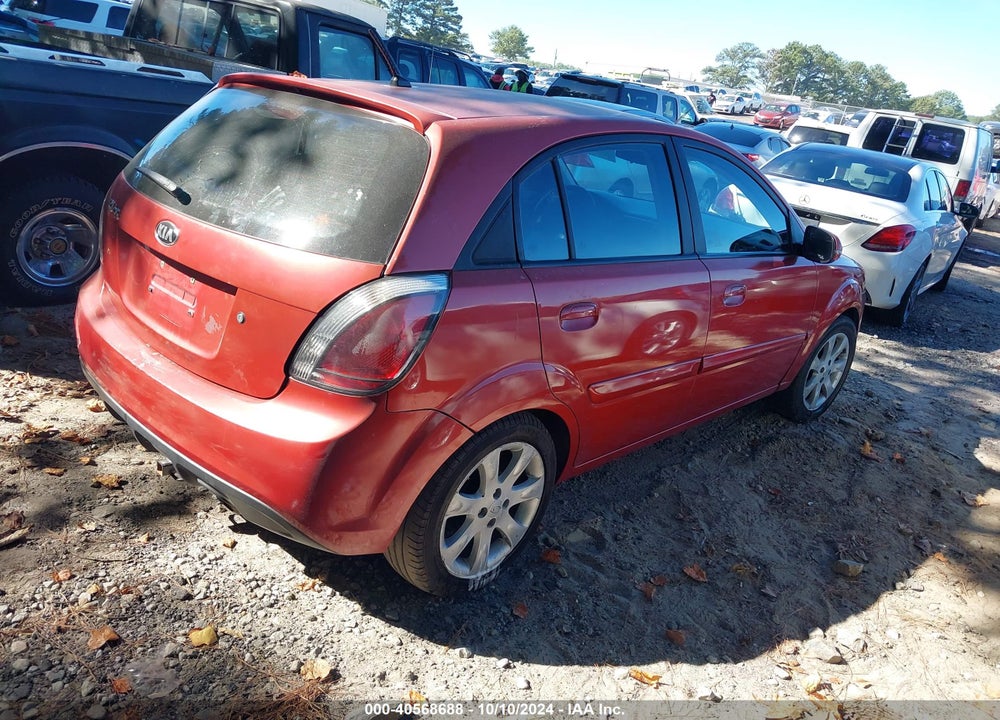 2010 KIA RIO5 SX VIN: KNADH5A3XA6659120