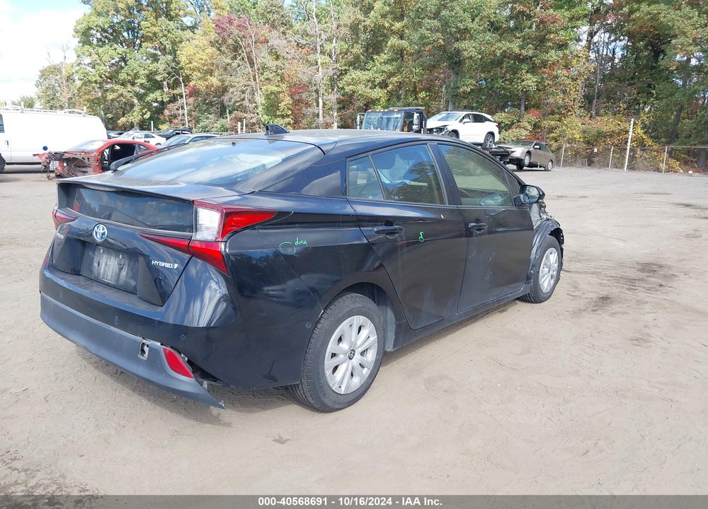 2020 TOYOTA PRIUS LE VIN: JTDKARFU3L3114811