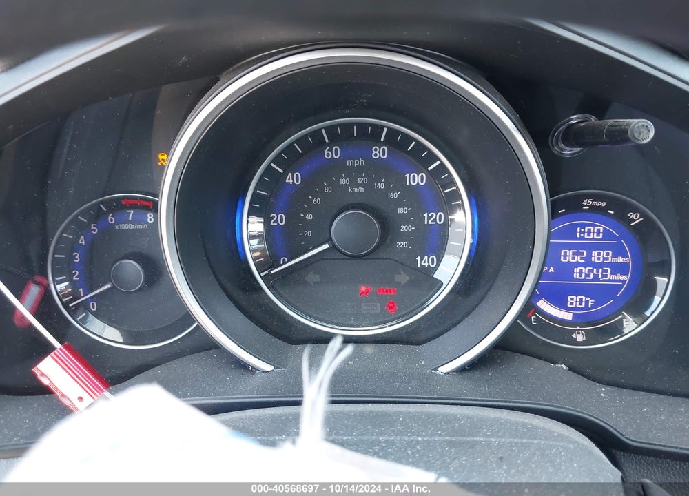 2017 HONDA FIT LX VIN: 3HGGK5G55HM707452