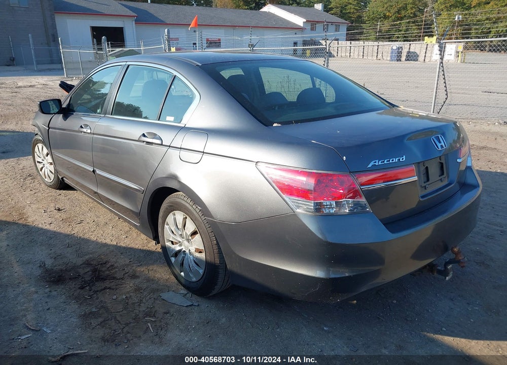 2012 HONDA ACCORD 2.4 LX VIN: 1HGCP2F34CA208985