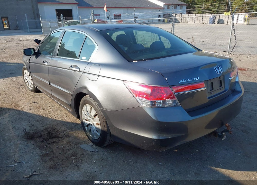 2012 HONDA ACCORD 2.4 LX VIN: 1HGCP2F34CA208985