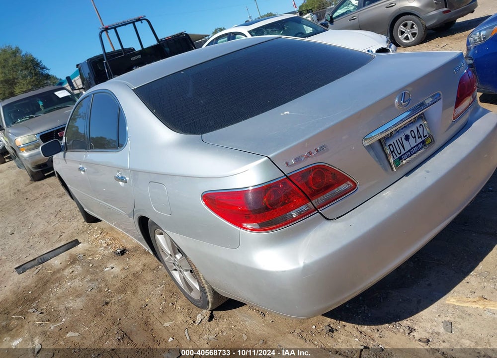 2005 LEXUS ES 330 VIN: JTHBA30G155073195