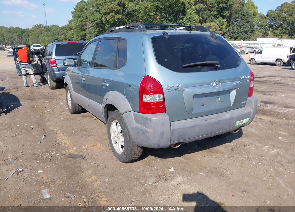 2008 HYUNDAI TUCSON LIMITED V6/SE VIN: KM8JN72D98U868948