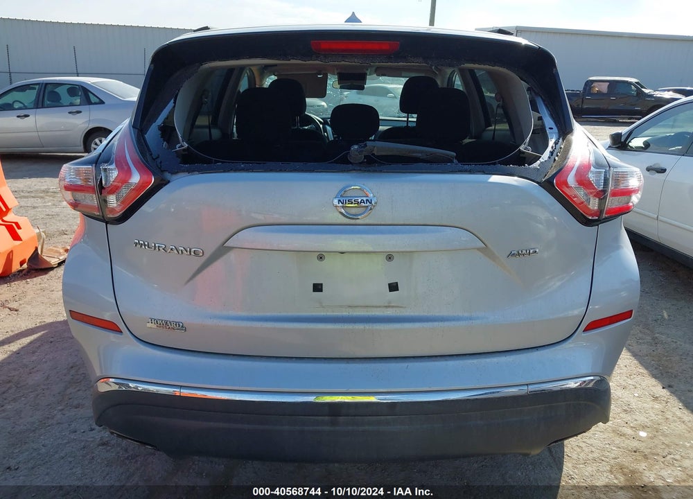 2016 NISSAN MURANO PLATINUM/S/SL/SV VIN: 5N1AZ2MH2GN136094