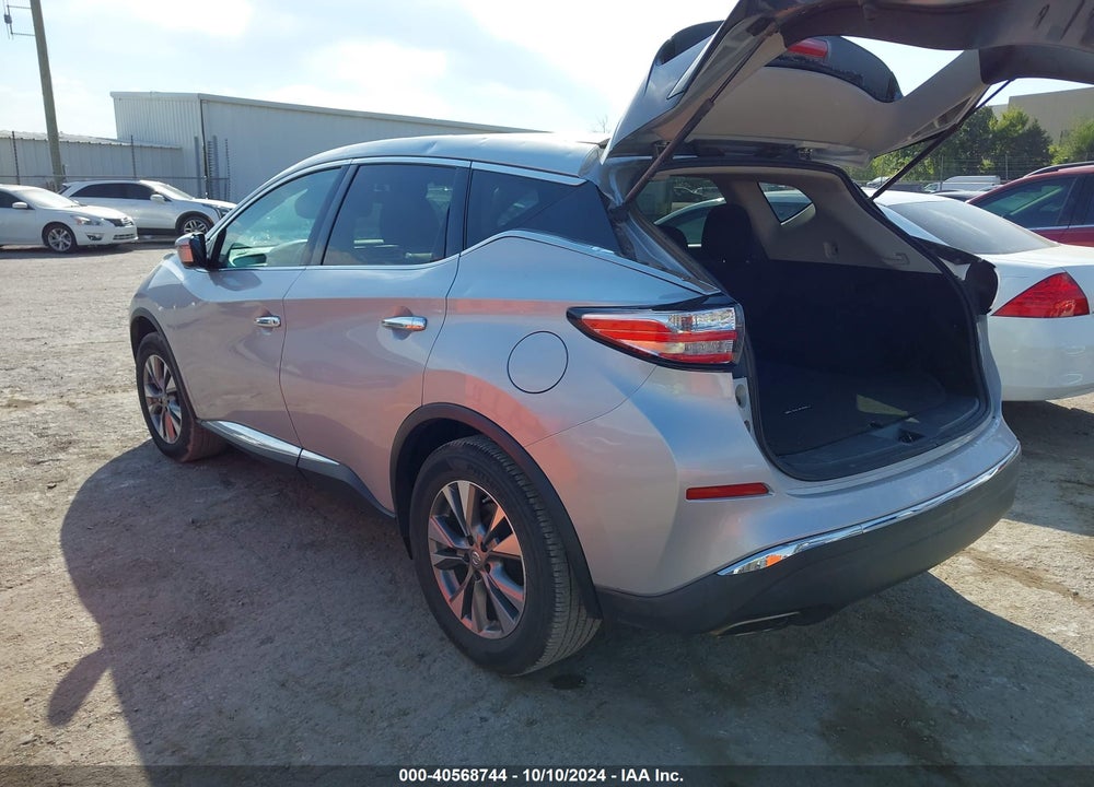 2016 NISSAN MURANO PLATINUM/S/SL/SV VIN: 5N1AZ2MH2GN136094