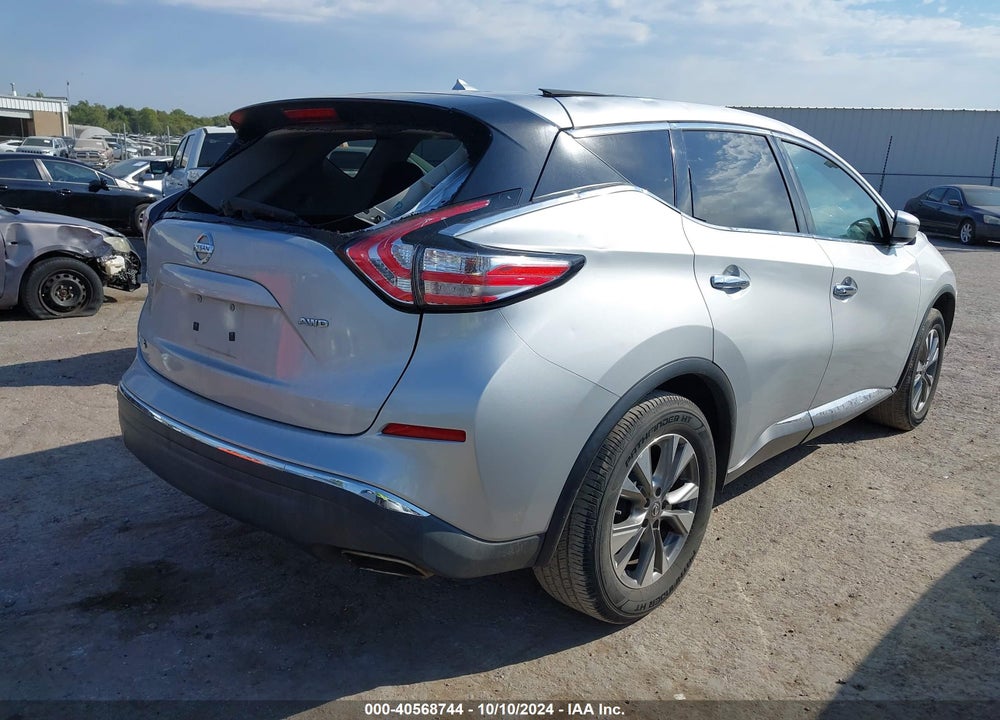 2016 NISSAN MURANO PLATINUM/S/SL/SV VIN: 5N1AZ2MH2GN136094