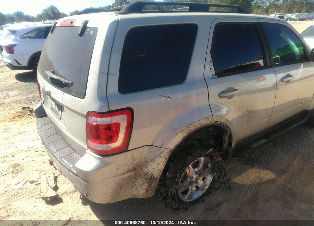 2008 FORD ESCAPE LIMITED VIN: 1FMCU04118KA28163