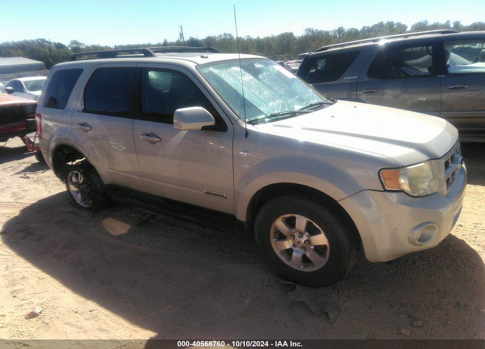 2008 FORD ESCAPE LIMITED VIN: 1FMCU04118KA28163