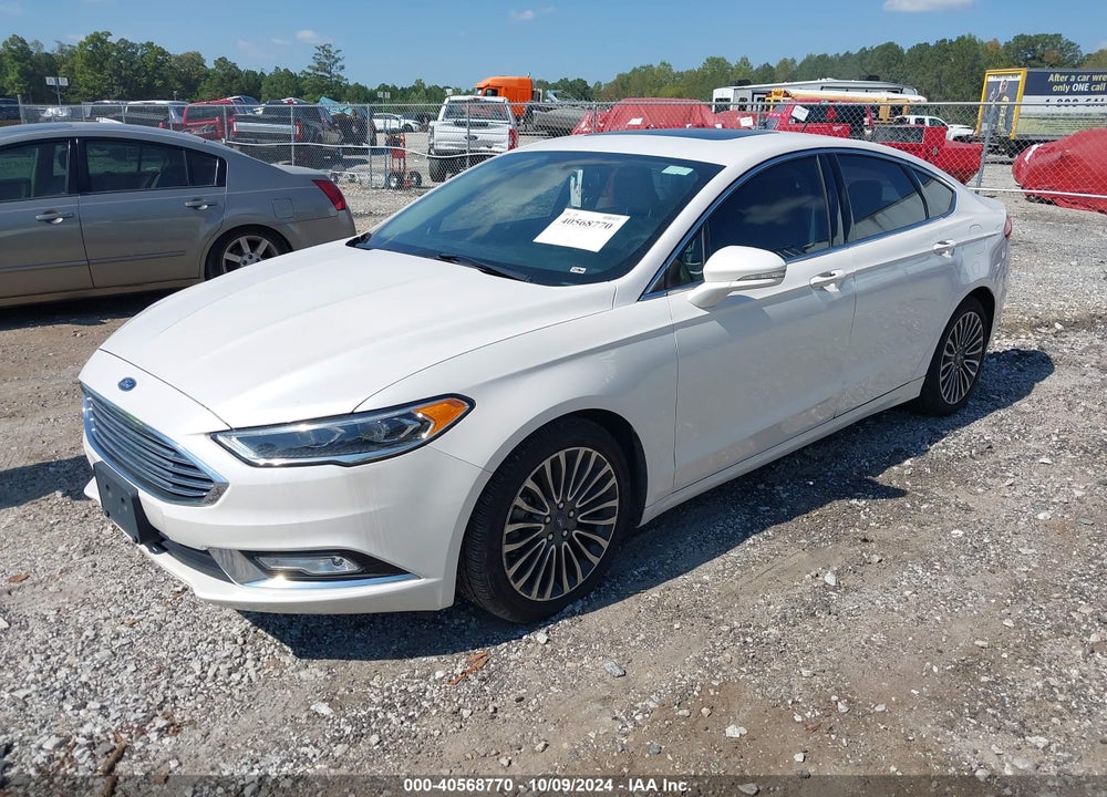 2017 FORD FUSION SE VIN: 3FA6P0HD7HR174842