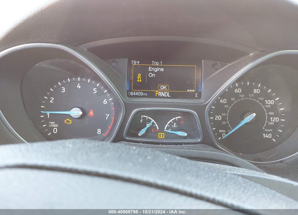 2018 FORD FOCUS SE VIN: 1FADP3F25JL324767