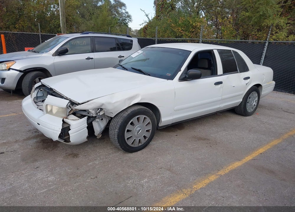2008 FORD CROWN VICTORIA POLICE/POLICE INTERCEPTOR VIN: 2FAHP71V88X102344