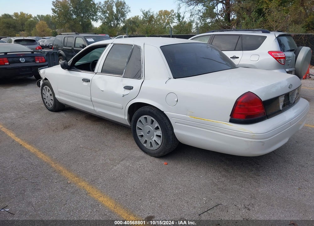 2008 FORD CROWN VICTORIA POLICE/POLICE INTERCEPTOR VIN: 2FAHP71V88X102344