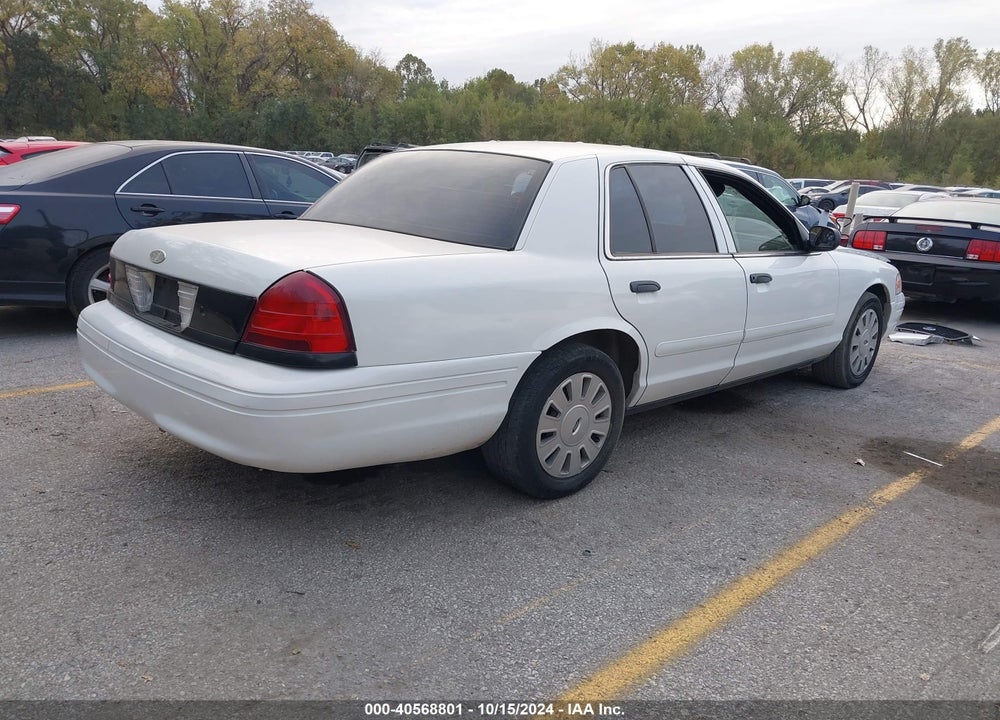 2008 FORD CROWN VICTORIA POLICE/POLICE INTERCEPTOR VIN: 2FAHP71V88X102344
