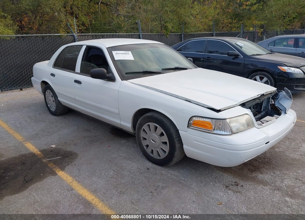 2008 FORD CROWN VICTORIA POLICE/POLICE INTERCEPTOR VIN: 2FAHP71V88X102344