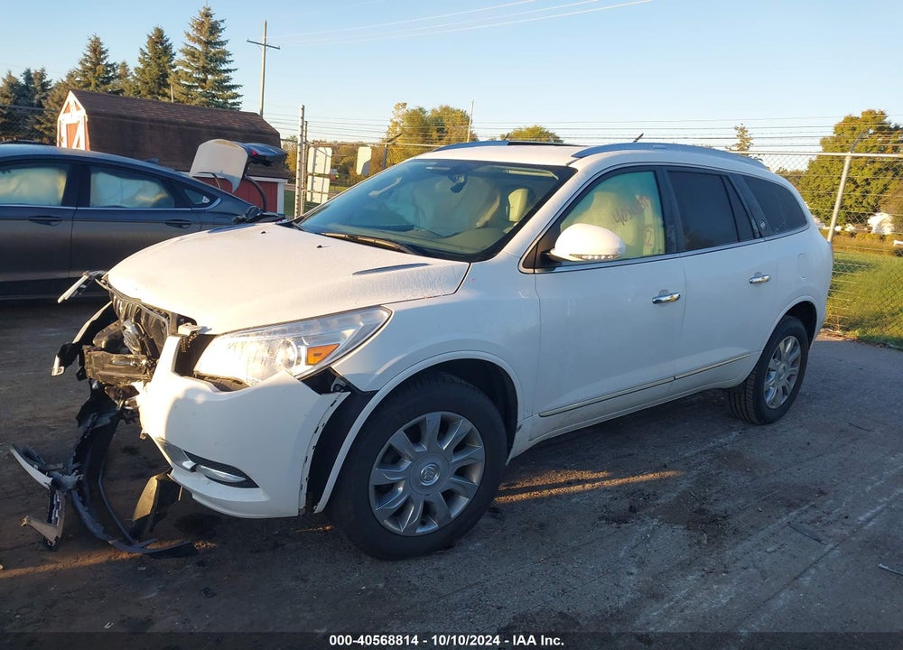2017 BUICK ENCLAVE LEATHER VIN: 5GAKRBKD2HJ352580