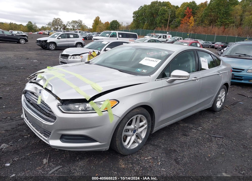 2016 FORD FUSION SE VIN: 3FA6P0H74GR272882