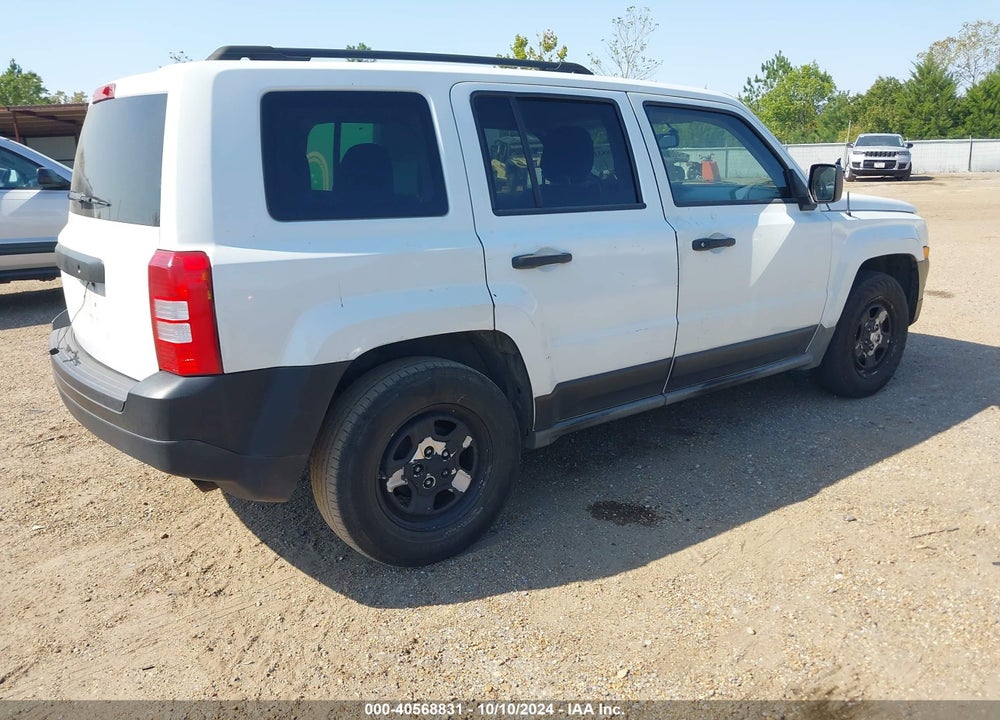 2011 JEEP PATRIOT SPORT VIN: 1J4NT1GA9BD128101