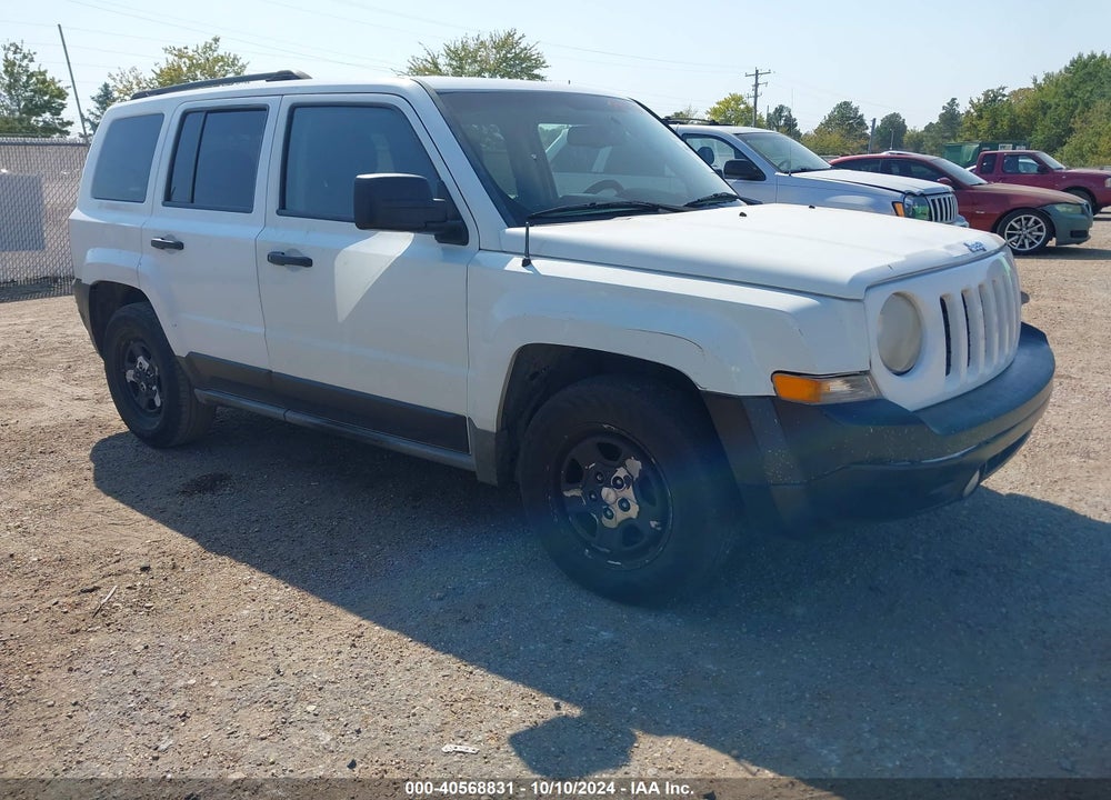 2011 JEEP PATRIOT SPORT VIN: 1J4NT1GA9BD128101